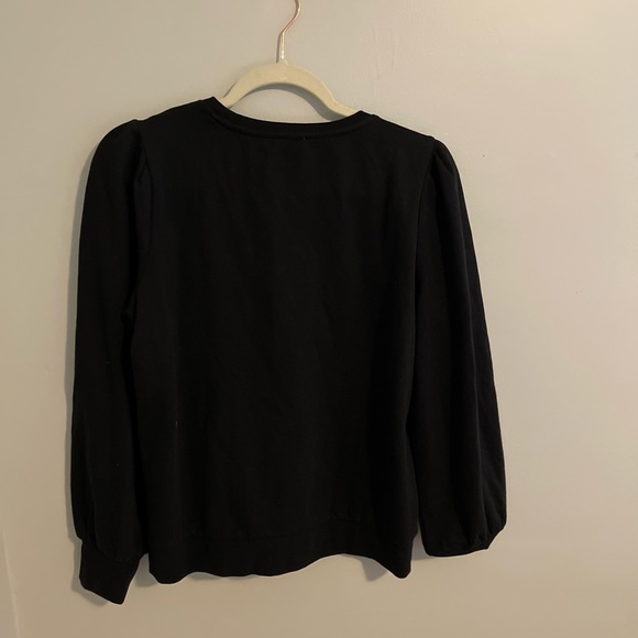 J. Crew Factory | Puff Sleeve Sweatshirt - Picture 3 of 7